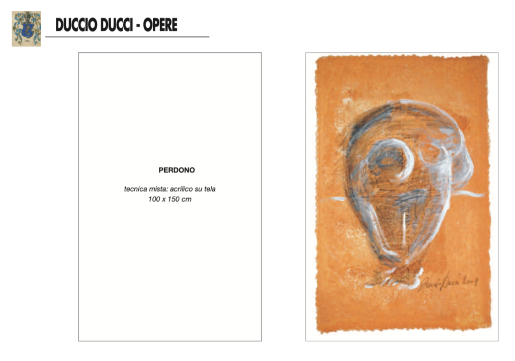 Perdono - Duccio Ducci Designer Artista