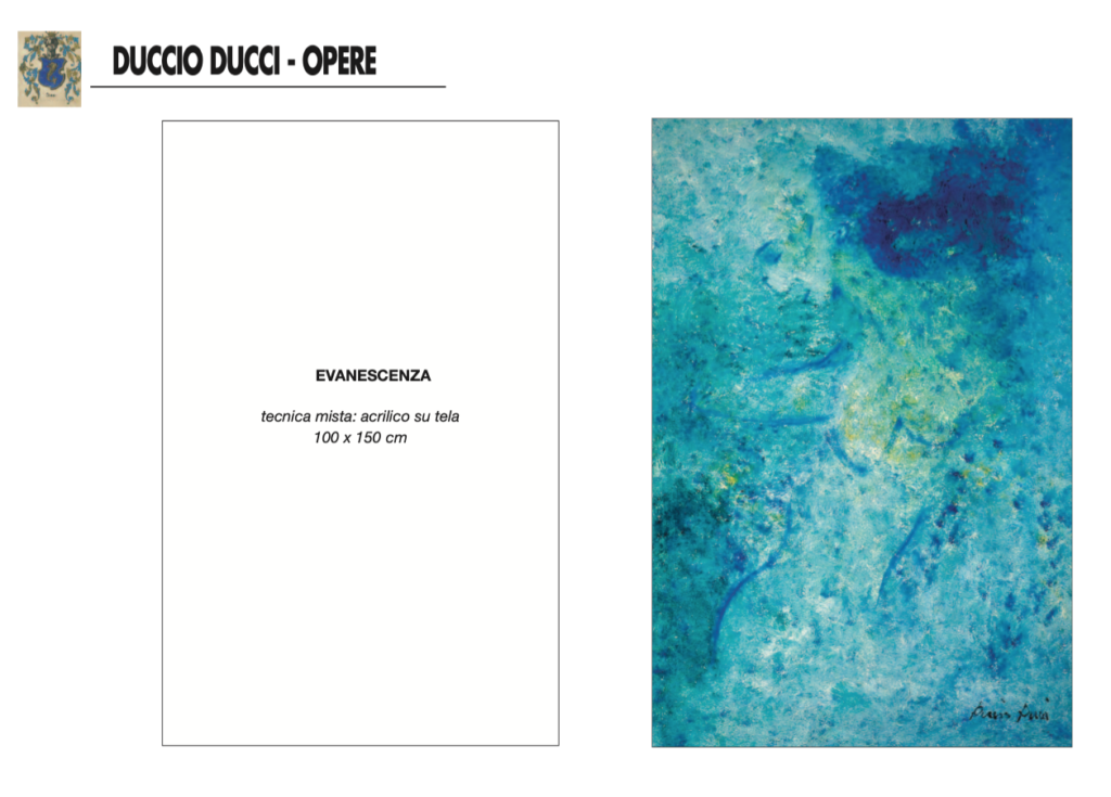 Evanescenza - Duccio Ducci Designer Artista
